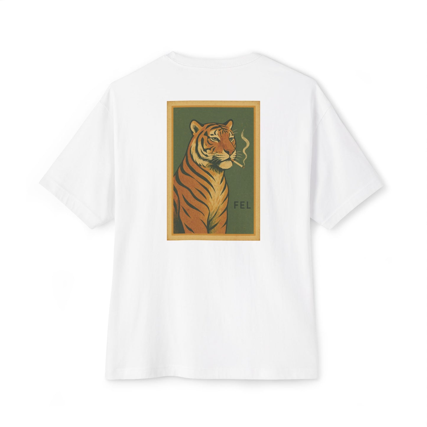 Vintage Smokin' Tiger Oversized Tee
