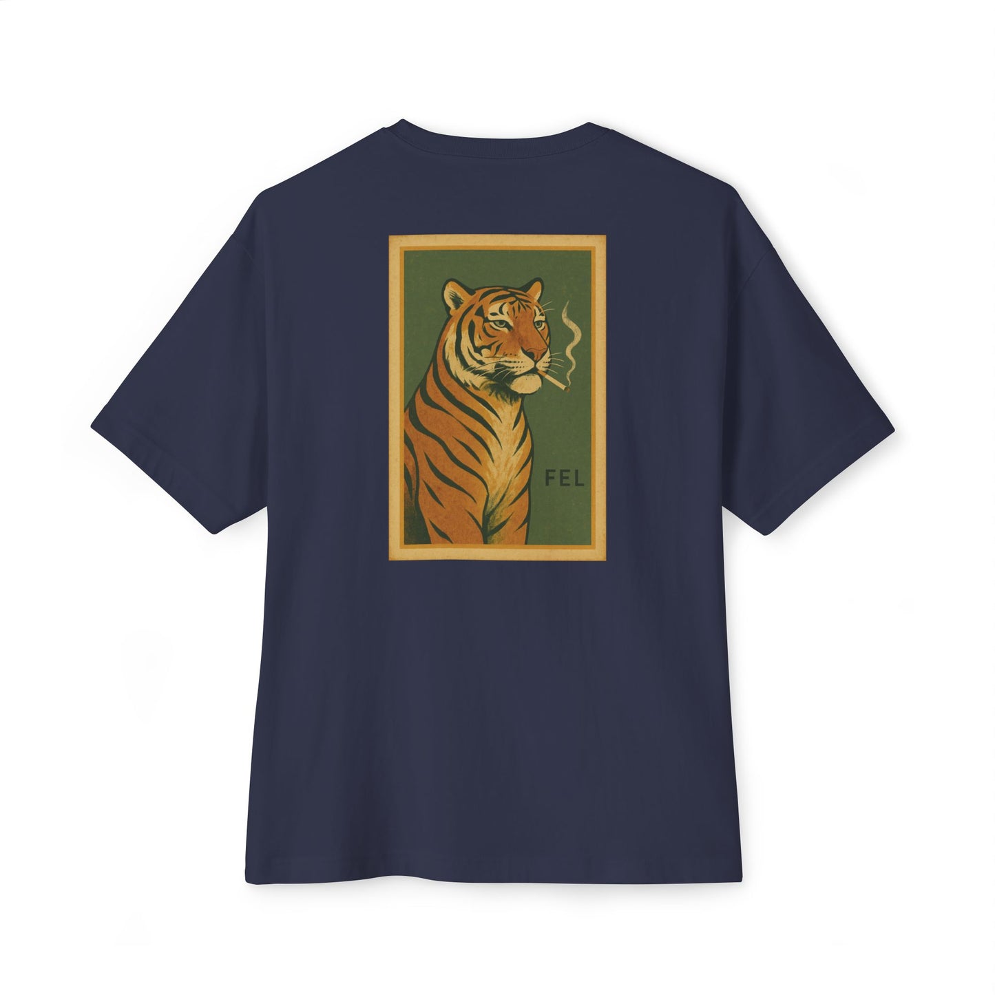 Vintage Smokin' Tiger Oversized Tee