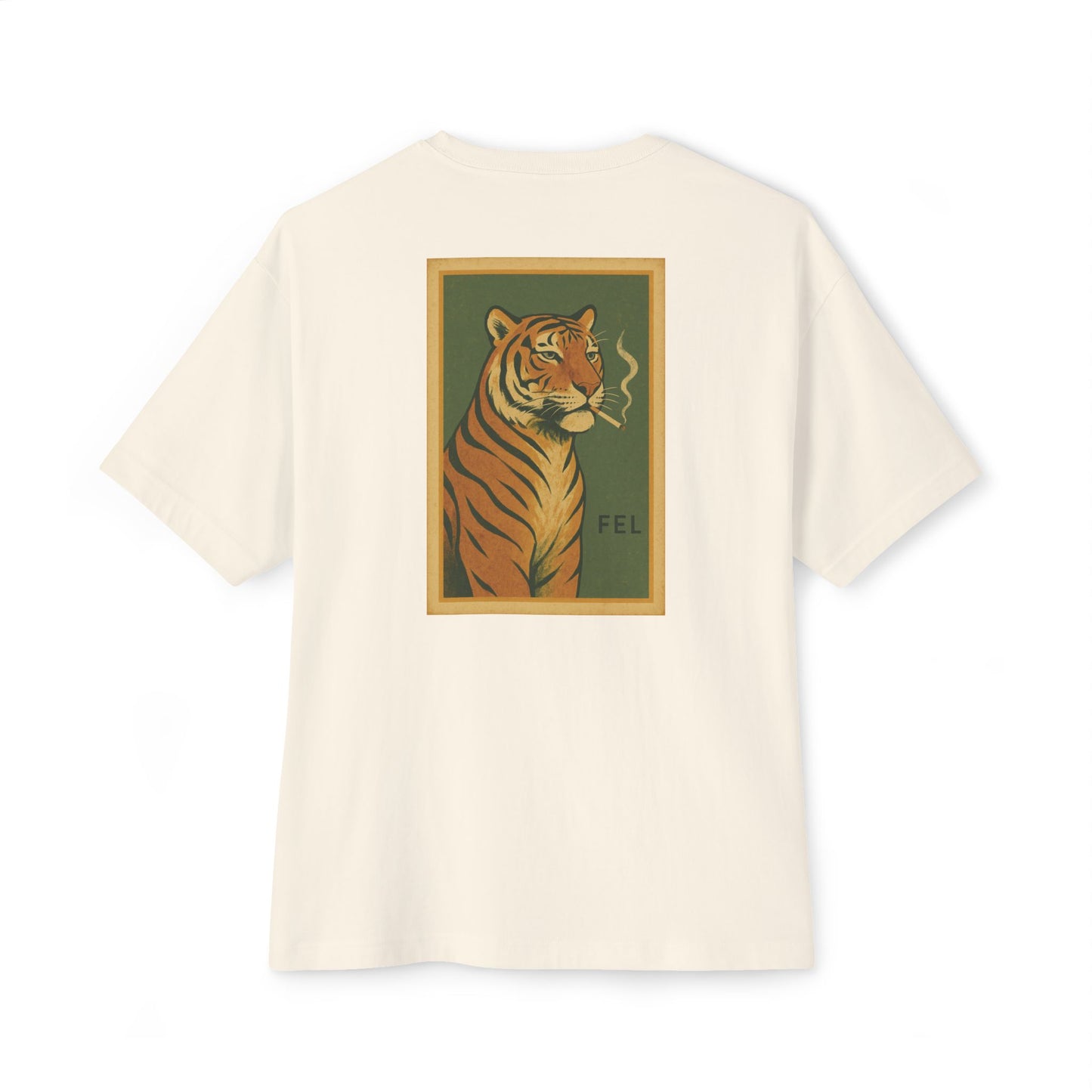Vintage Smokin' Tiger Oversized Tee
