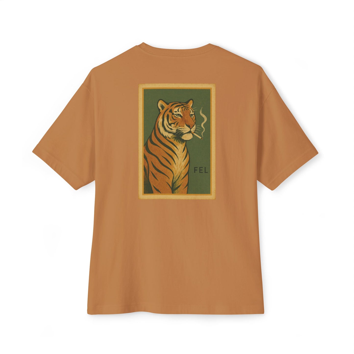 Vintage Smokin' Tiger Oversized Tee